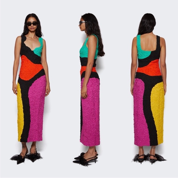 Like new MARA HOFFMAN RAMONA Popcorn
DRESS MULTICOLOR $895 - Picture 4 of 8